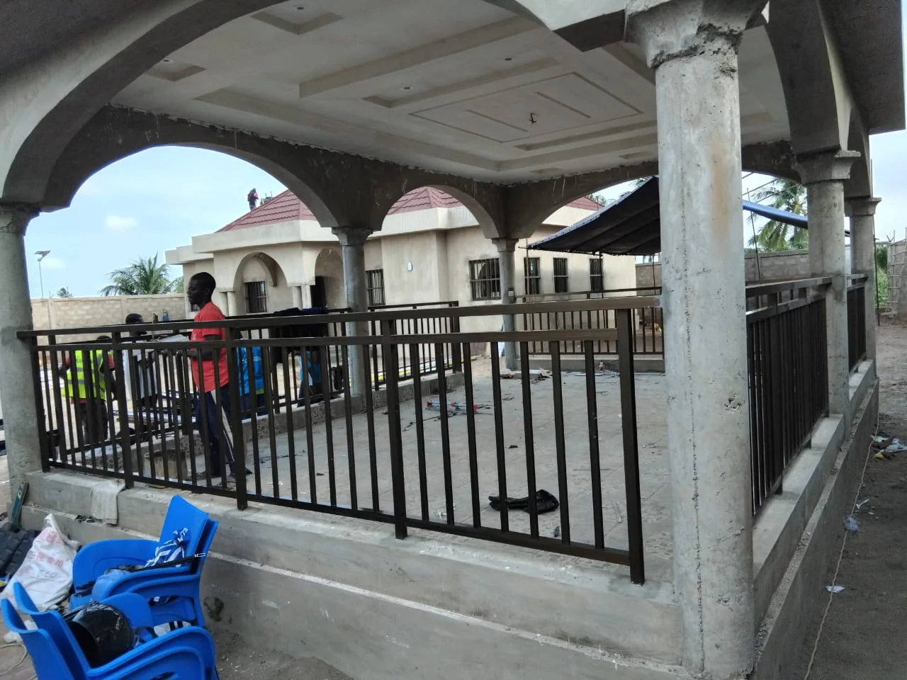 Modern aluminium balcony